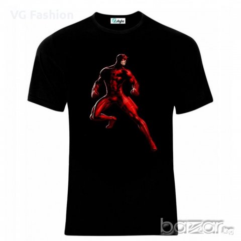 Мъжка Тениска Daredevil Superhero, снимка 1