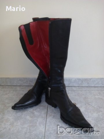 Уникални дамски ботуши " Luciano Padovan ", снимка 3 - Дамски ботуши - 12554132
