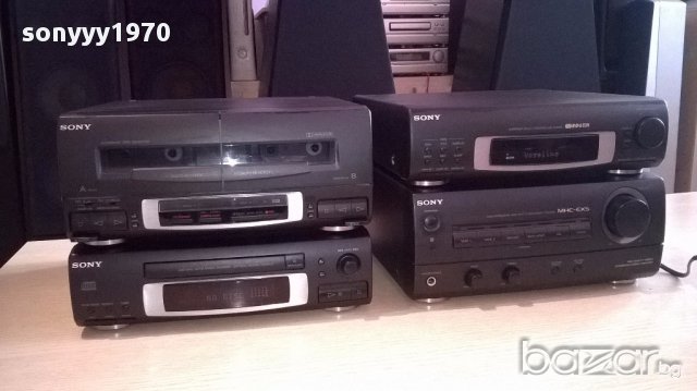 sony amplifier+cd+tuner+deck-внос швеицария, снимка 2 - Ресийвъри, усилватели, смесителни пултове - 12779814