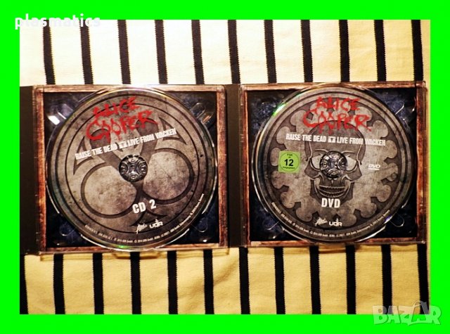 2CDs+DVD - ALICE COOPER - Live From Wacken, снимка 5 - CD дискове - 24498455