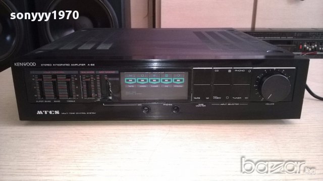 Kenwood stereo amplifier-внос швеицария, снимка 1 - Ресийвъри, усилватели, смесителни пултове - 13796420