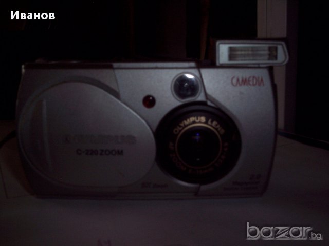  Цифров апарат Олимпус 220 продавам, снимка 2 - Камери - 18147676