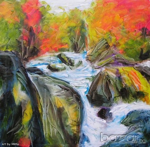 Мима / Art by MiMa, painting, Вода, маслени бои / платно картина, пейзаж