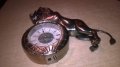 метален лъв-запалка/часовник-15х15х5см-внос швеция, снимка 6