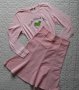 Дамски розов сет пола и блуза размер М, снимка 1 - Поли - 26072265
