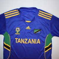 Adidas - Tanzania - Уникална / Адидас / Танзания / Мъжка / Тениска, снимка 2 - Спортни дрехи, екипи - 25868074