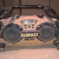 dewalt-строително радио за ремонт-внос англия, снимка 1 - Ресийвъри, усилватели, смесителни пултове - 26108670