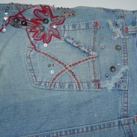 Дънкова пола – Design Jeans – L размер, снимка 13 - Поли - 22449122