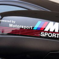 Стикер за огледало BMW M Sport, снимка 1 - Аксесоари и консумативи - 16181367