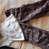 Панталонче H&M L.o.g.g. с подарък блузка Fox, снимка 1 - Бебешки блузки - 7316454