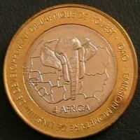 6000 франка 2003, Того, снимка 2 - Нумизматика и бонистика - 22744917