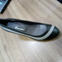 Нови №37 Ест Кожа БГ Обувки 8 см ток, снимка 4 - Дамски обувки на ток - 25485562