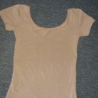 Бежова тениска, снимка 1 - Тениски - 11954068