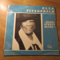 Грамофонна плоча джаз  Ела Фицджералд, Ella Fitzerald  - BAsin Street Blues , снимка 1 - Грамофонни плочи - 24035732