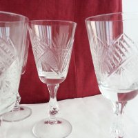 кристални чаши за ракия вино уиски коняк, снимка 2 - Сервизи - 20115230