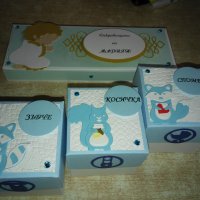Кутия за бебешки съкровища за момче, снимка 1 - Други - 25365911