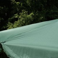 Градински чадър Merida 292 см. диаметър 8 спици и страни . Цвят СИН, снимка 7 - Други инструменти - 18482555
