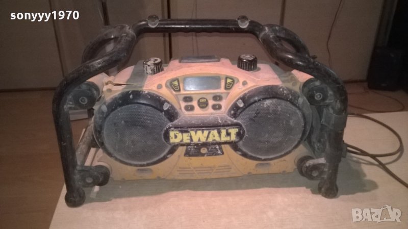 dewalt-строително радио за ремонт-внос англия, снимка 1