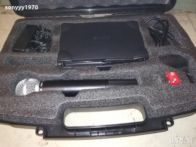 shure САМО ПРИЕМНИК С КУФАР-внос швеицария, снимка 1