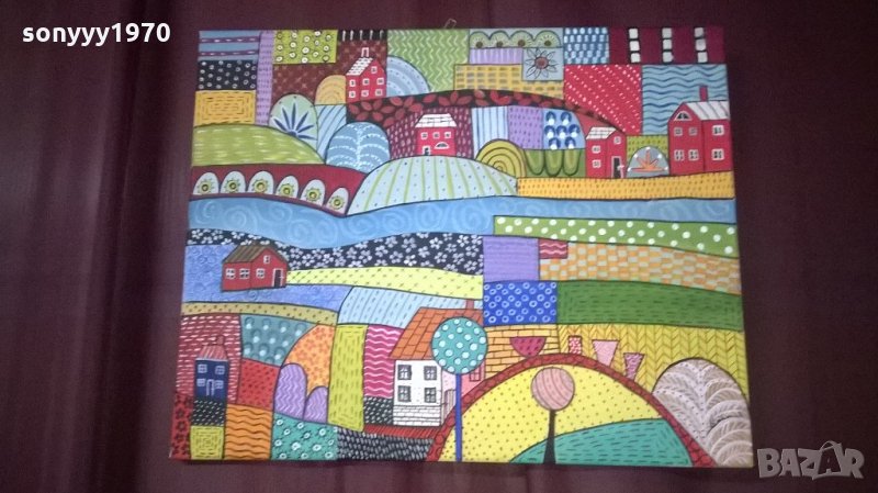 картина маслени бои върху платно-9-50х40см, снимка 1