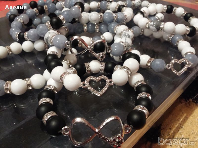 Уникални гривни от естествени камъни, снимка 1