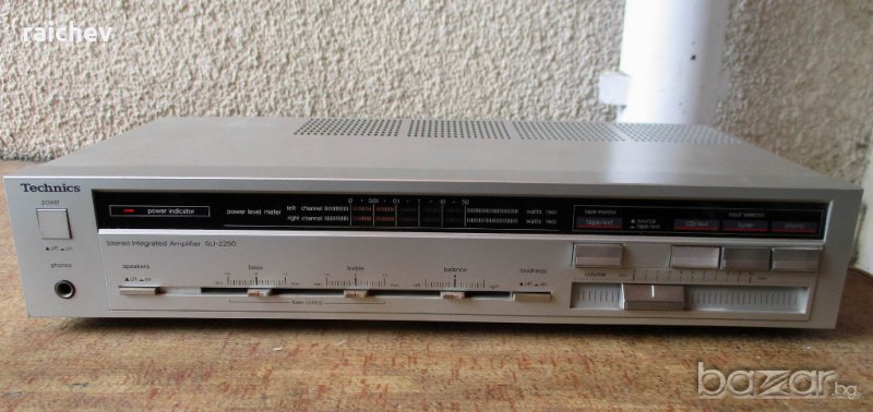 ★ █▬█ █ ▀█▀ ★ TECHNICS SU-Z250 – Сребрист красавец стерео усилвател от слим серията на фирмата. , снимка 1