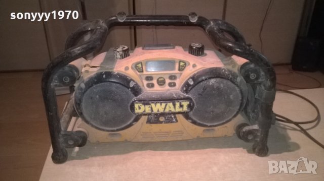 dewalt-строително радио за ремонт-внос англия