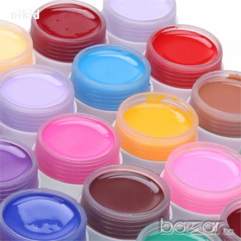 нови UV Камуфлажен гел лак бои боя гелови Арт за нокти маникюр и за рисуване декорации, снимка 2 - Продукти за маникюр - 15703736