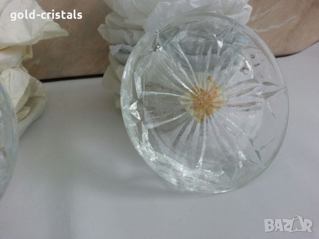 стари кристални чинийки , снимка 3 - Антикварни и старинни предмети - 25592306