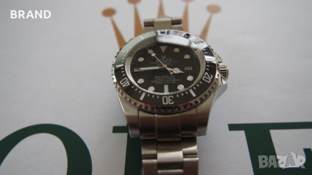 Масивен мъжки часовник ROLEX Deepsea Sea-Dweller 44мм клас ААА+, снимка 8 - Мъжки - 24363741