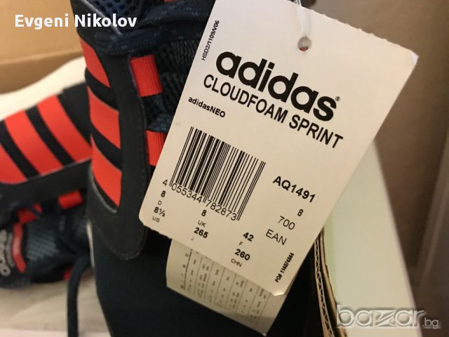 Мъжки спортни маратонки Adidas Cloudfoam Neo, снимка 3 - Маратонки - 17252339