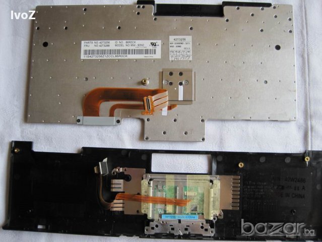 Продавам лап топ IBM -R61   -на части , снимка 6 - Части за лаптопи - 15574904