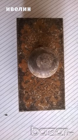 стар тампон за мастило, снимка 3 - Антикварни и старинни предмети - 14354931