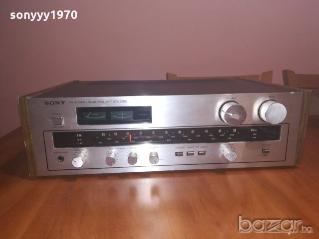 sony stereo receiver-ретро машина-внос швеицария, снимка 1 - Ресийвъри, усилватели, смесителни пултове - 20993227