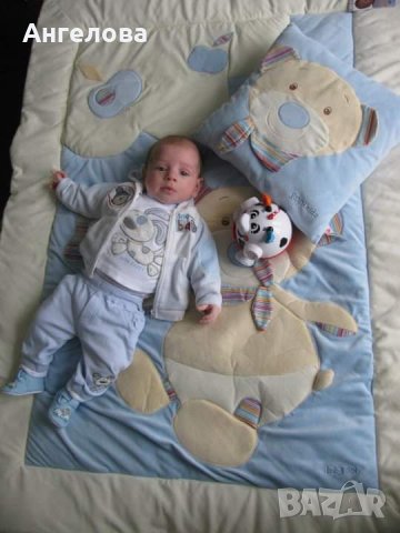 Олекотена завивка, одеало и възглавница