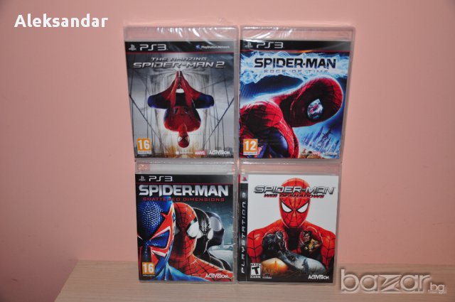 Нови игри.the Amazing spider-man 2,spiderman,спайдърмен, ps3., снимка 1 - Игри за PlayStation - 9591947