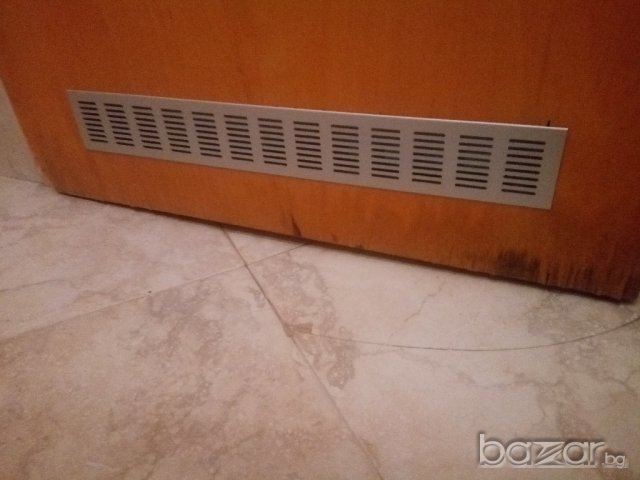 Вентилационна решетка за врата: баня, тоалетна, кухня - 1 бр. алуминии