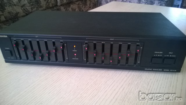 toshiba eq-e36-equalirer-made in japan-нов внос от швеицария, снимка 9 - Ресийвъри, усилватели, смесителни пултове - 7783235