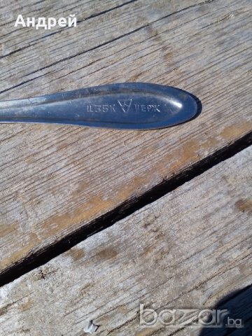 Лъжичка,лъжица за чай,запарка, снимка 3 - Антикварни и старинни предмети - 19566516