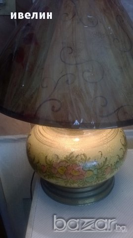 стара нощна лампа, снимка 4 - Настолни лампи - 16896301