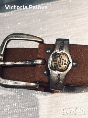 Кожен колан LEVIS унисекс