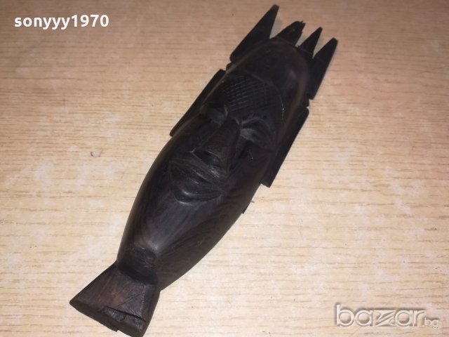 стара автентична маска-ретро-внос швеицария 25х7х4см, снимка 6 - Антикварни и старинни предмети - 20909040