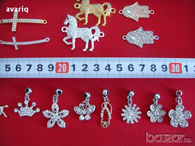 Висулки за гривни, елементи за изработка на гривни и бижута. Продавам бизнес, снимка 3 - Гривни - 15171532