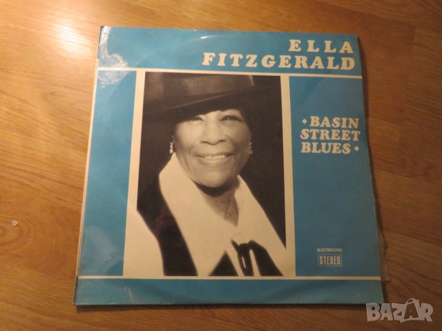 Грамофонна плоча джаз  Ела Фицджералд, Ella Fitzerald  - BAsin Street Blues 
