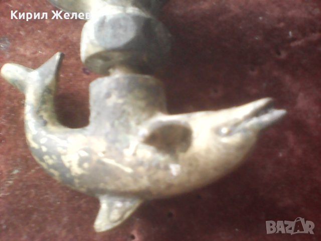 Бронзово кранче старо А 403 , снимка 10 - Антикварни и старинни предмети - 26014452