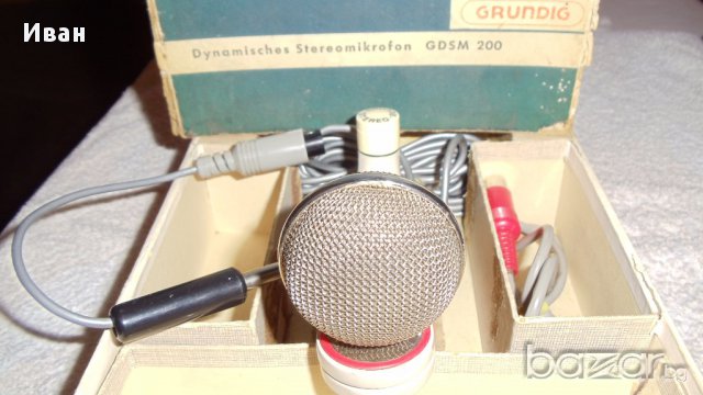 Микрофон Grundig gdsm200 Sennheiser md409 Sennheiser mds1, снимка 14 - Микрофони - 17057034