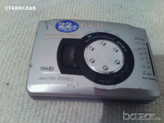 уокмен-AIWA касета и радио, снимка 1 - MP3 и MP4 плеъри - 17385284