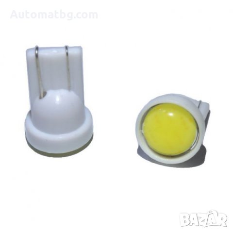 LED Диодна крушка 6LED COB 12V T10