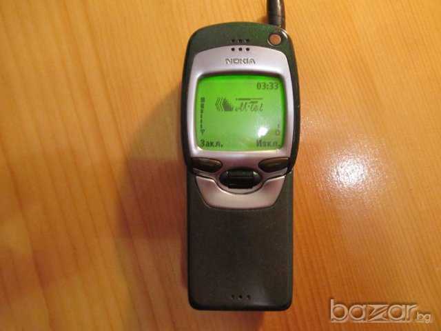 Телефон с копчета NOKIA 7110, нокиа 7110 - 1999г. работещ - оригинал FINLANDIА.