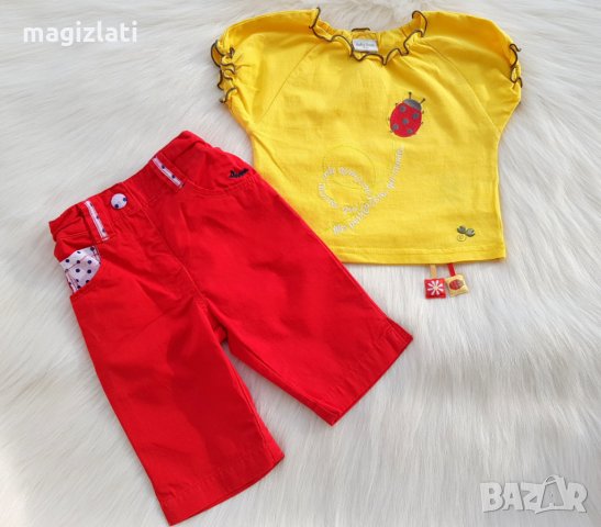 Комплект  блузка и панталон "Калинка" 6 месеца, снимка 8 - Комплекти за бебе - 24896789